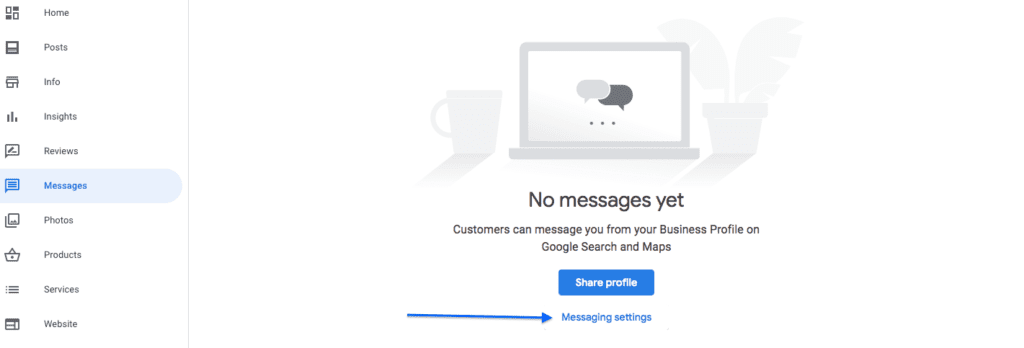 Set Up Messages