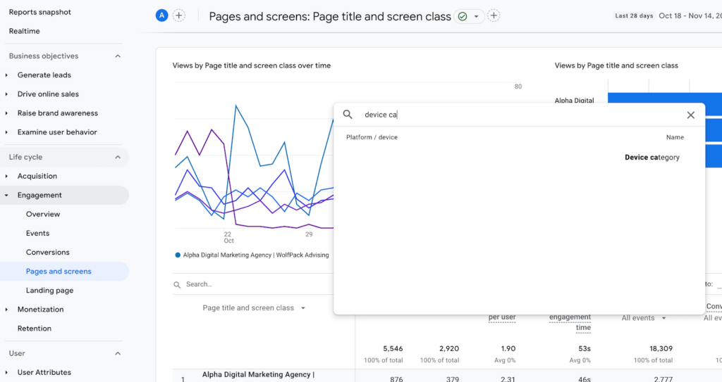 what is a “secondary dimension” in google analytics?