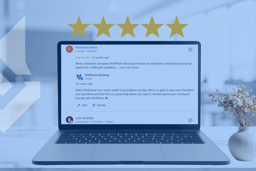 how to request a customer review