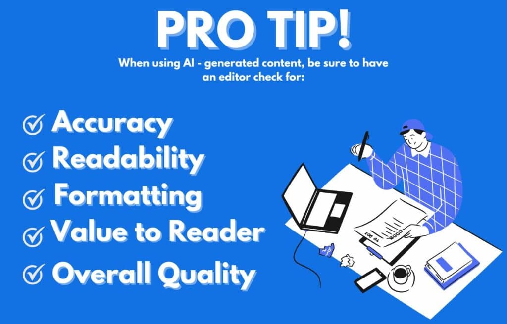 AI for Readability and How to Instantly Improve Content Clarity 4 Pro-tip when using AI generated content