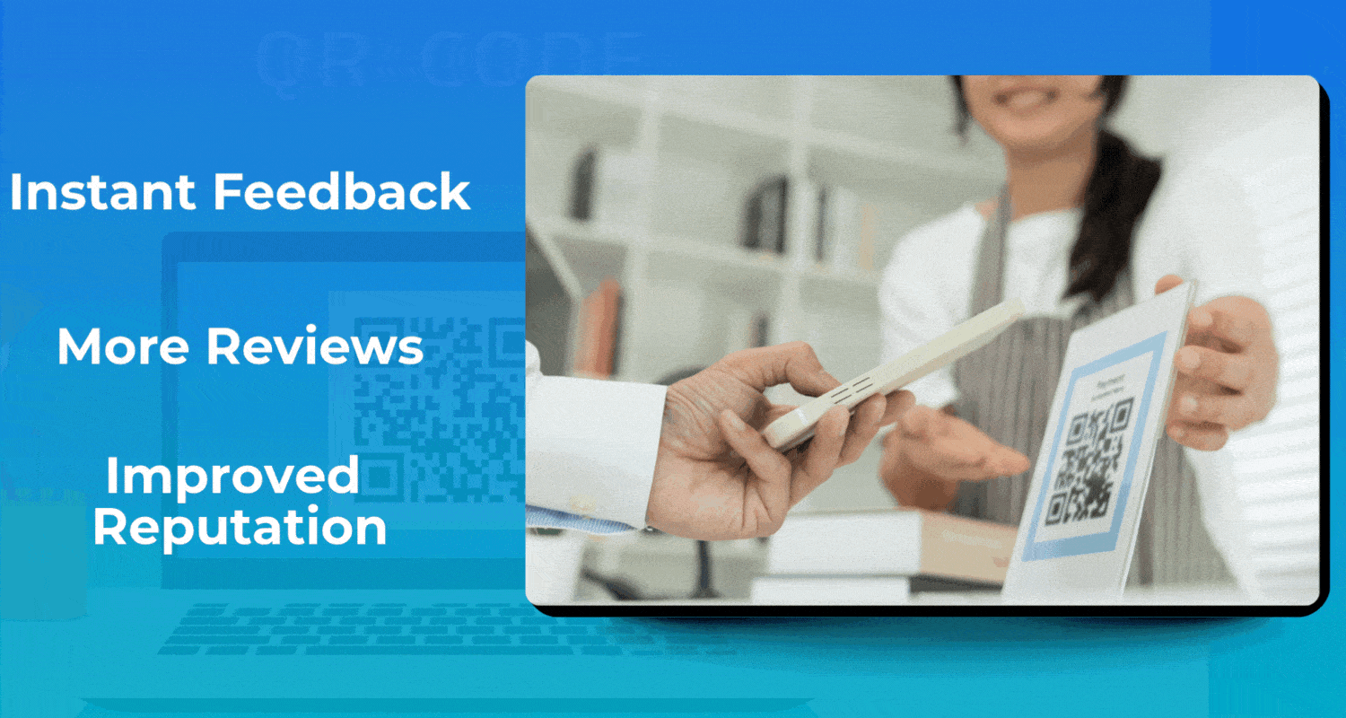 Using QR codes to drive social media reviews