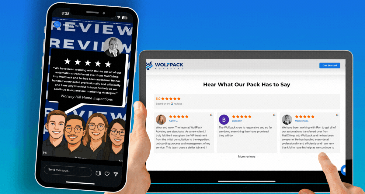 5-star proof that
builds trust to drive social media reviews
