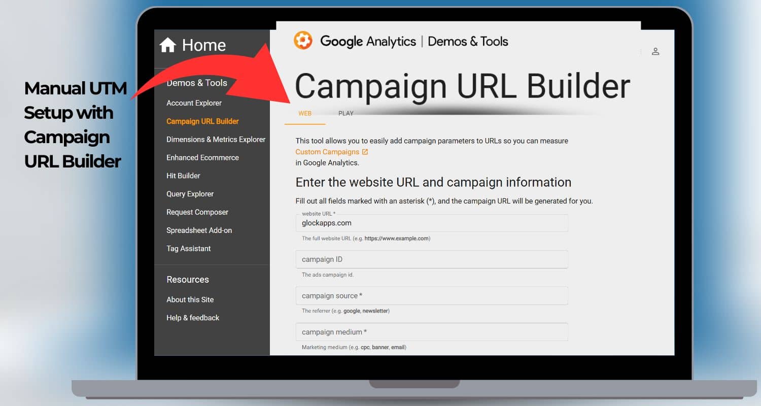 Manual UTM Setup with Campaign Builder
