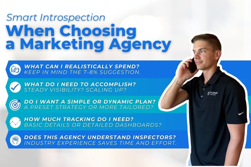 choosing between best inspector marketing agencies
