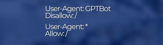 An example of llms.txt file to block GPTBots 