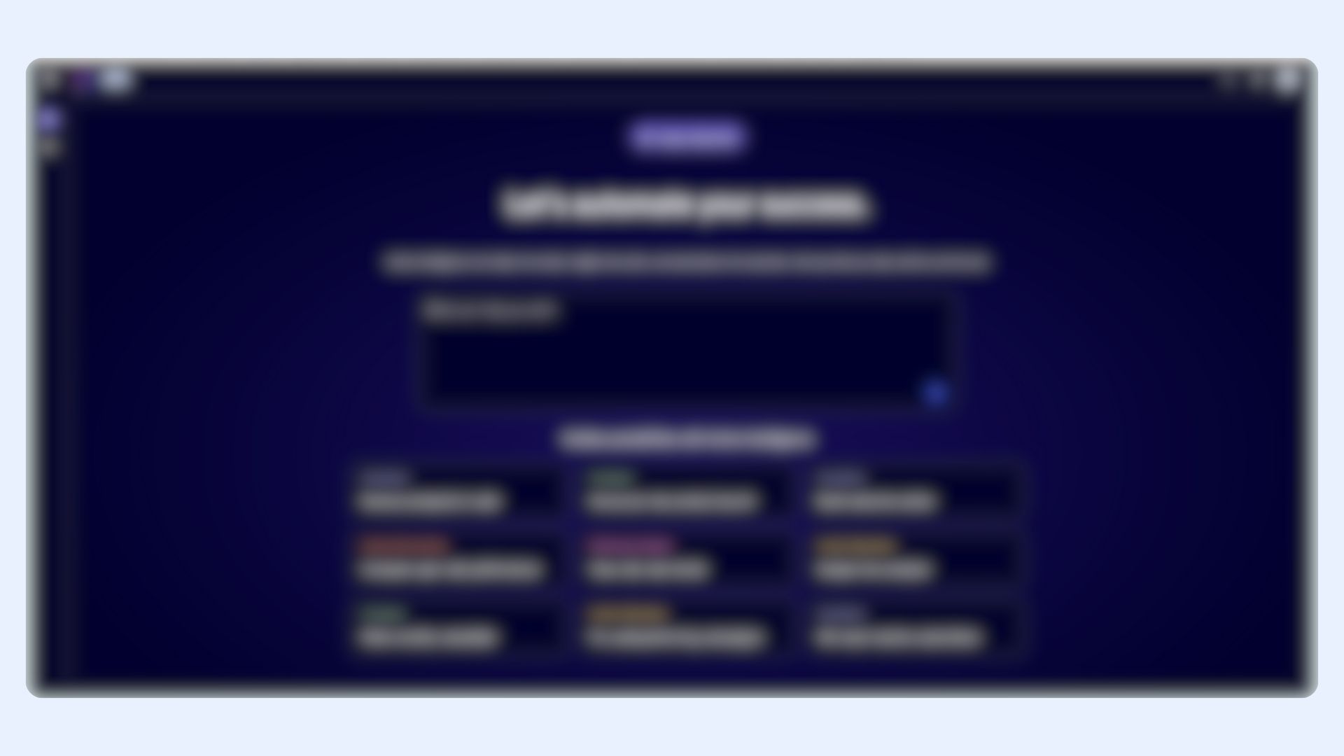ActiveIntelligence Blurred