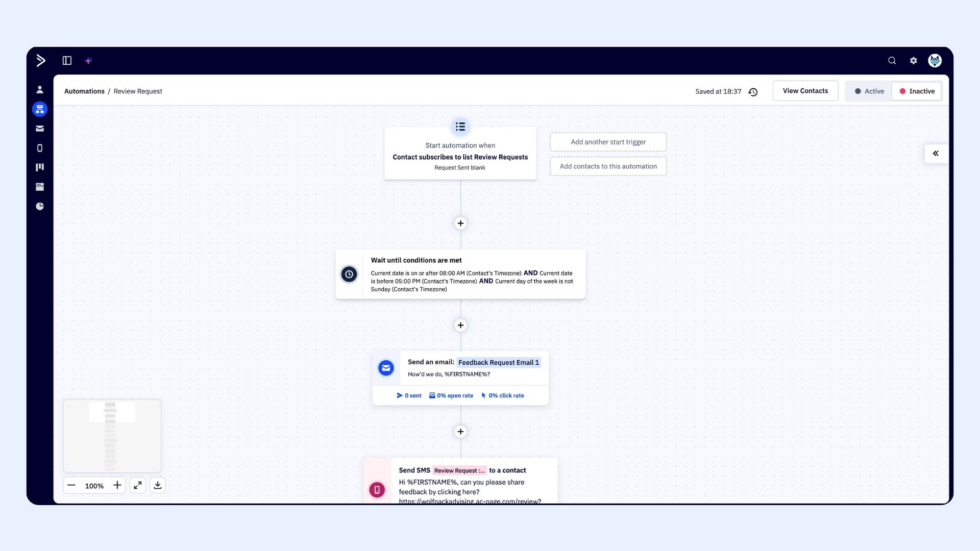 Review Request Automation