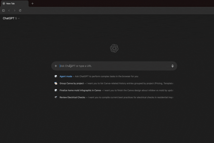 The use of AI to generate a personalized social media audit template for their business.