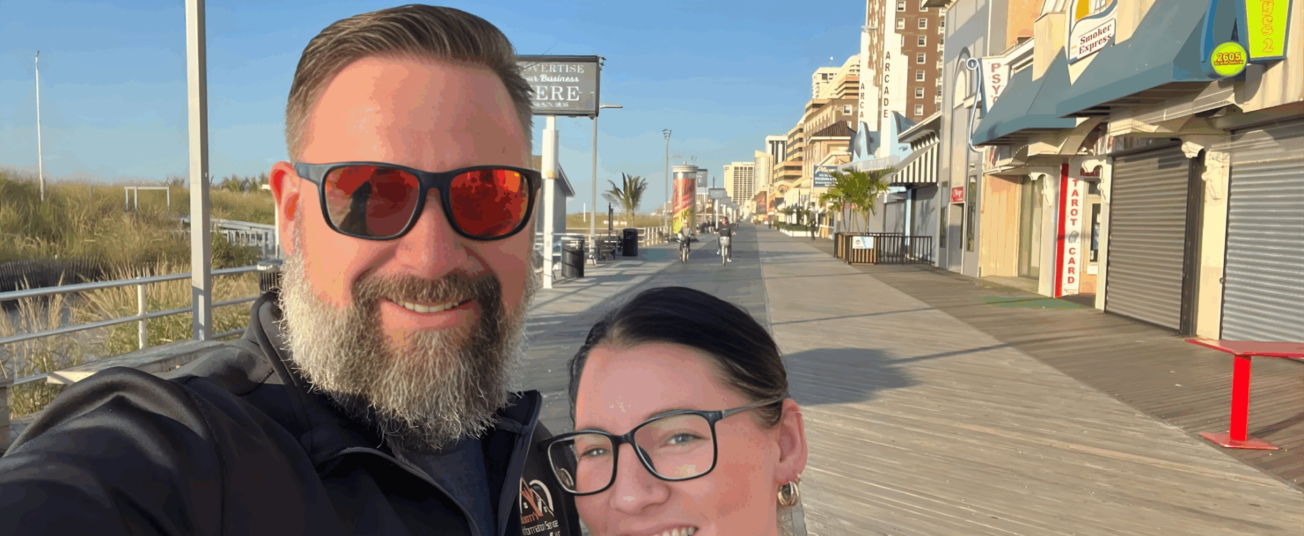 William Elliott with Wife