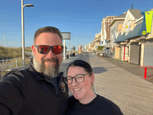 William Elliott with Wife