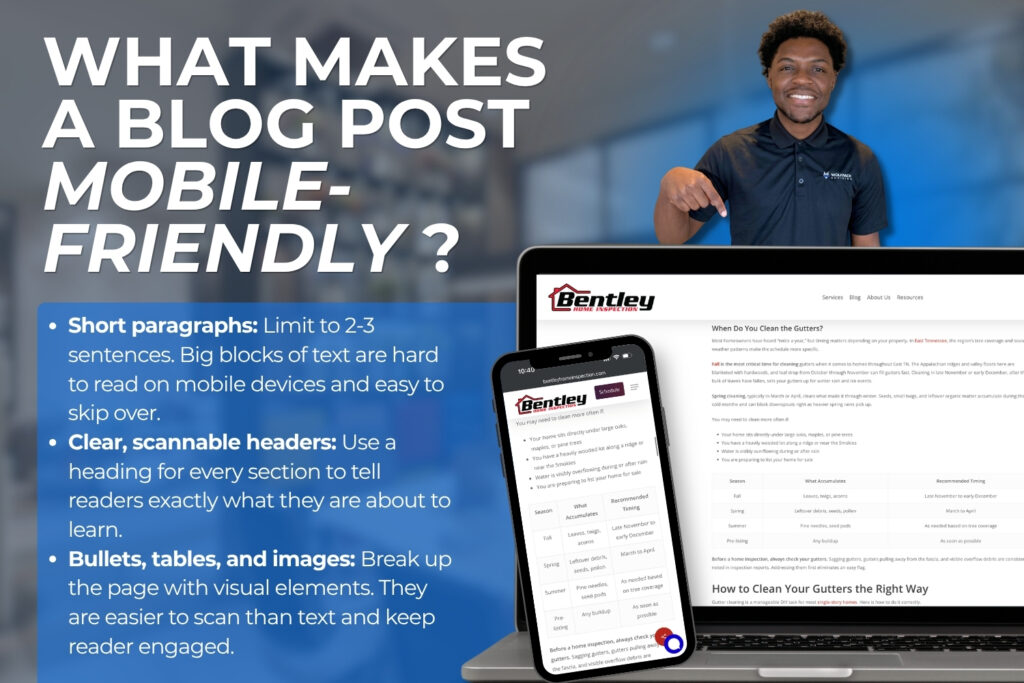 blogging tips for mobile friendliness