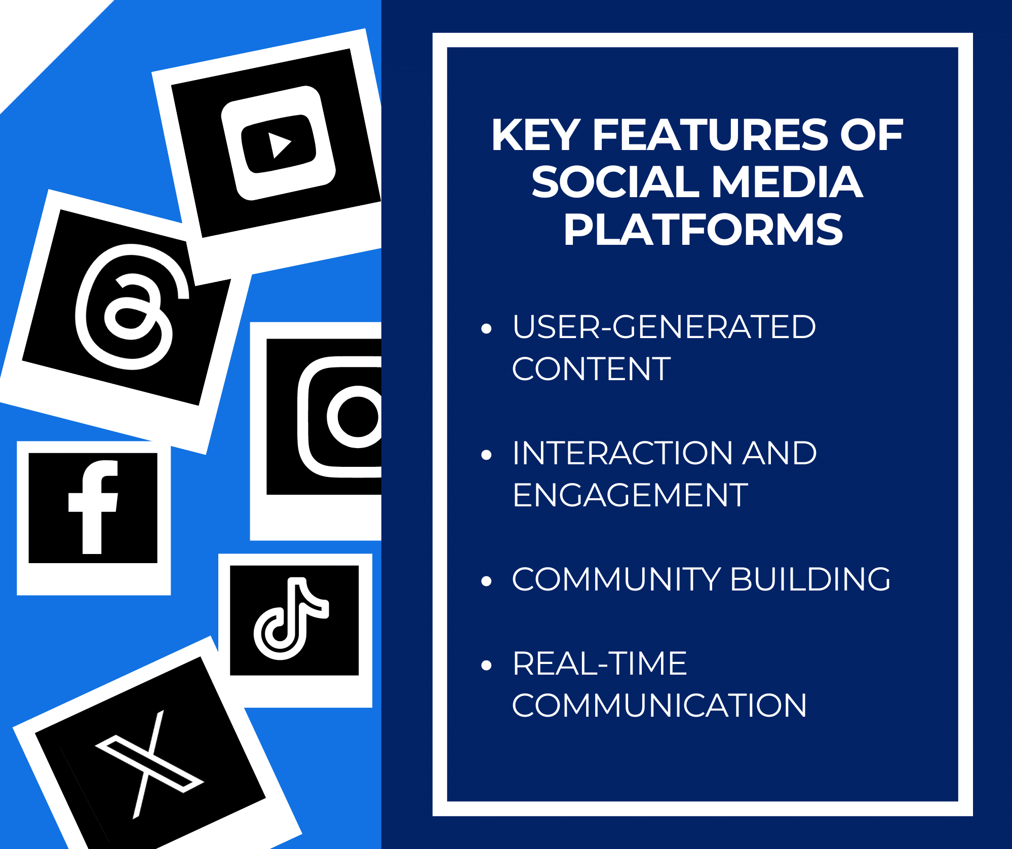 Key Features of Social Media Platforms