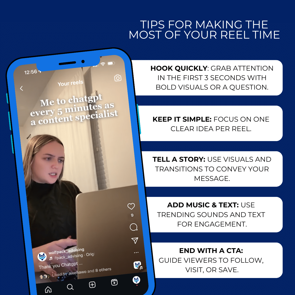 Tips for Making the Most of Your Reel Time
