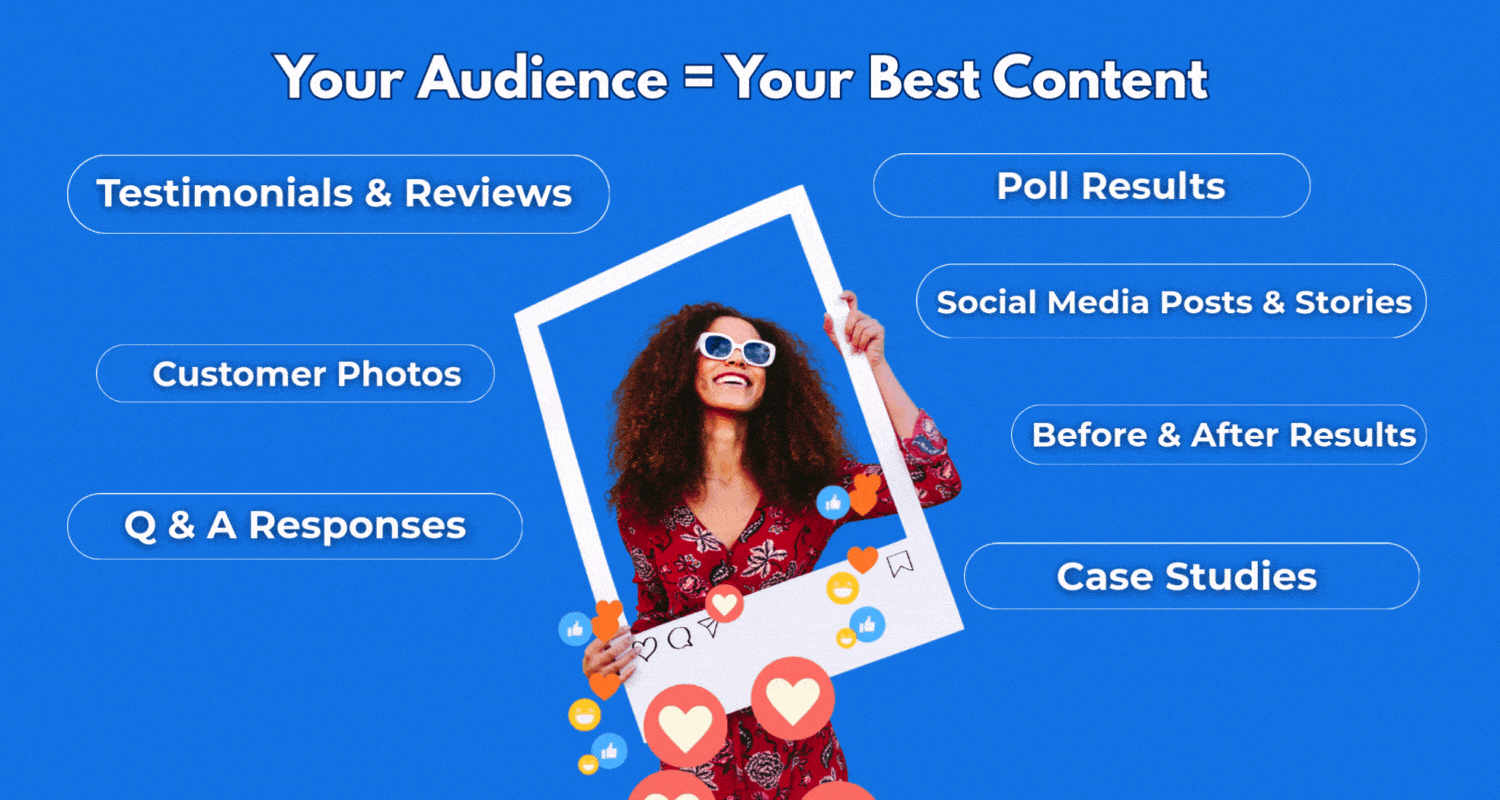 How to make a post shareable on Facebook by encouraging user-generated content