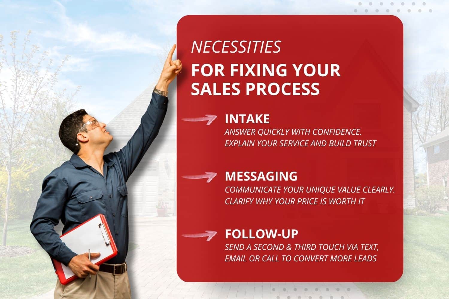 sales process optimization inspector empire builder