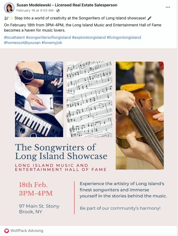 Local events and attractions