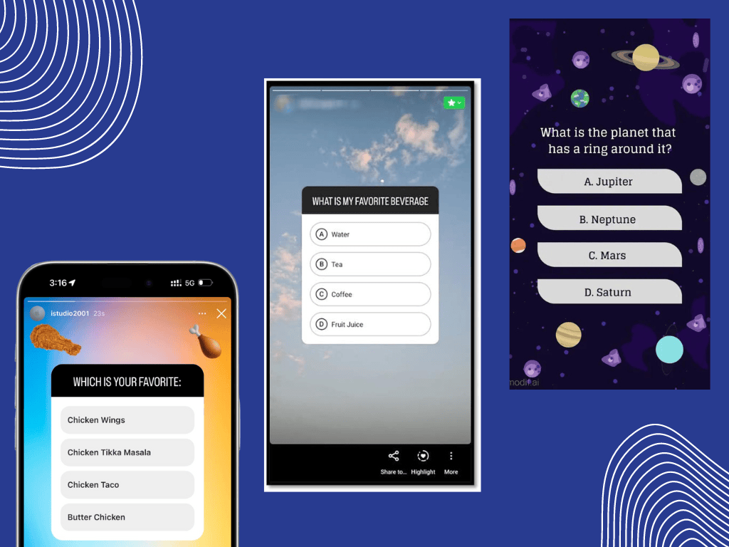 Instagram Stories' interactive features - instagram post vs story 
