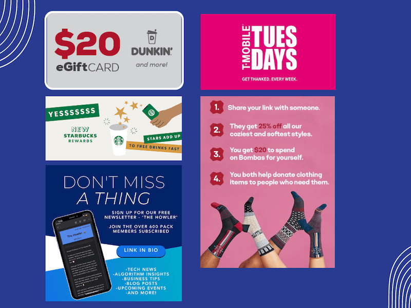 Succesful marketing incentives example
