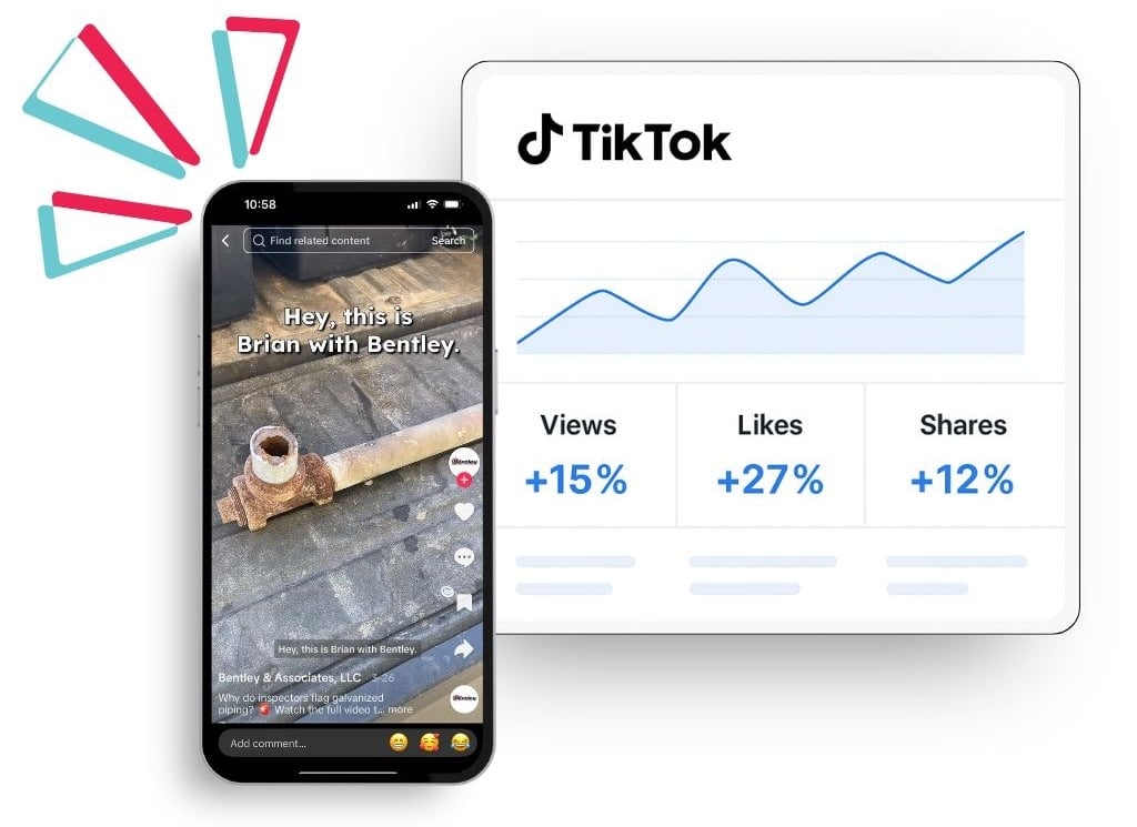 tiktok post and analytics