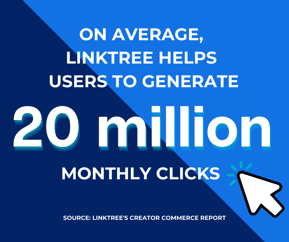 Linktree Lead Magnet Statistic