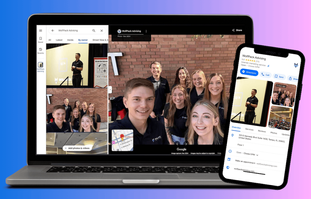 Adding optimized photos to boost search engine ranking