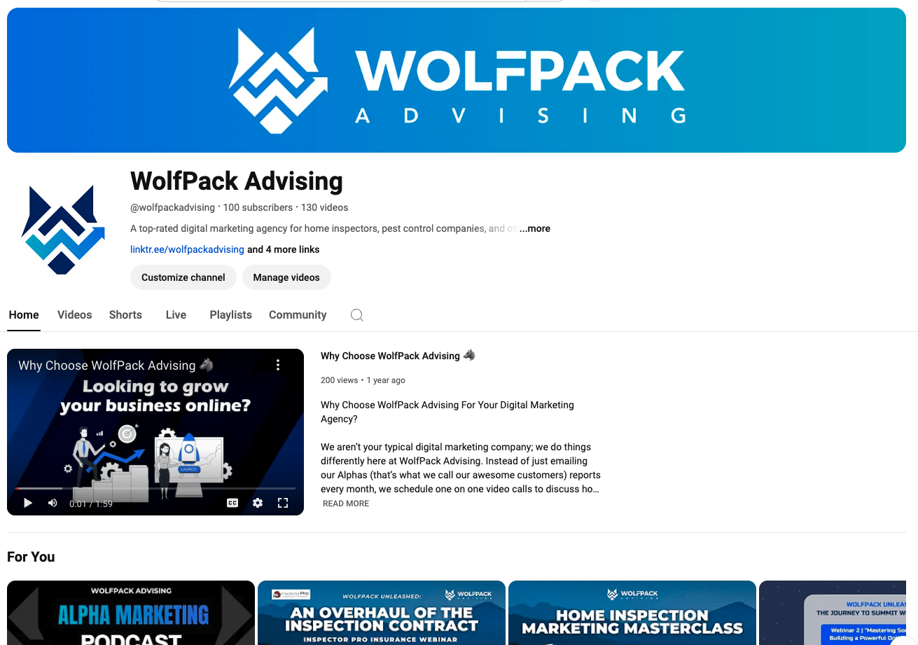 Wolfpack Advising Youtube