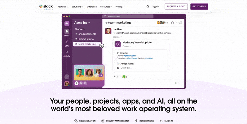 Gifs and animations as a creative web design and development strategy