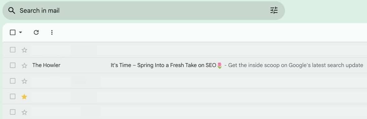 A subject line example leveraging the curiosity gap specific to one audience.