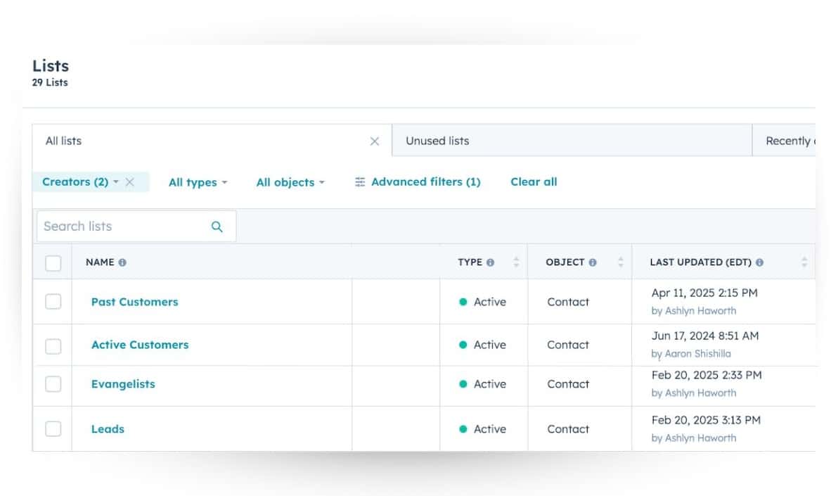 email marketing best practices for lists and segmentation