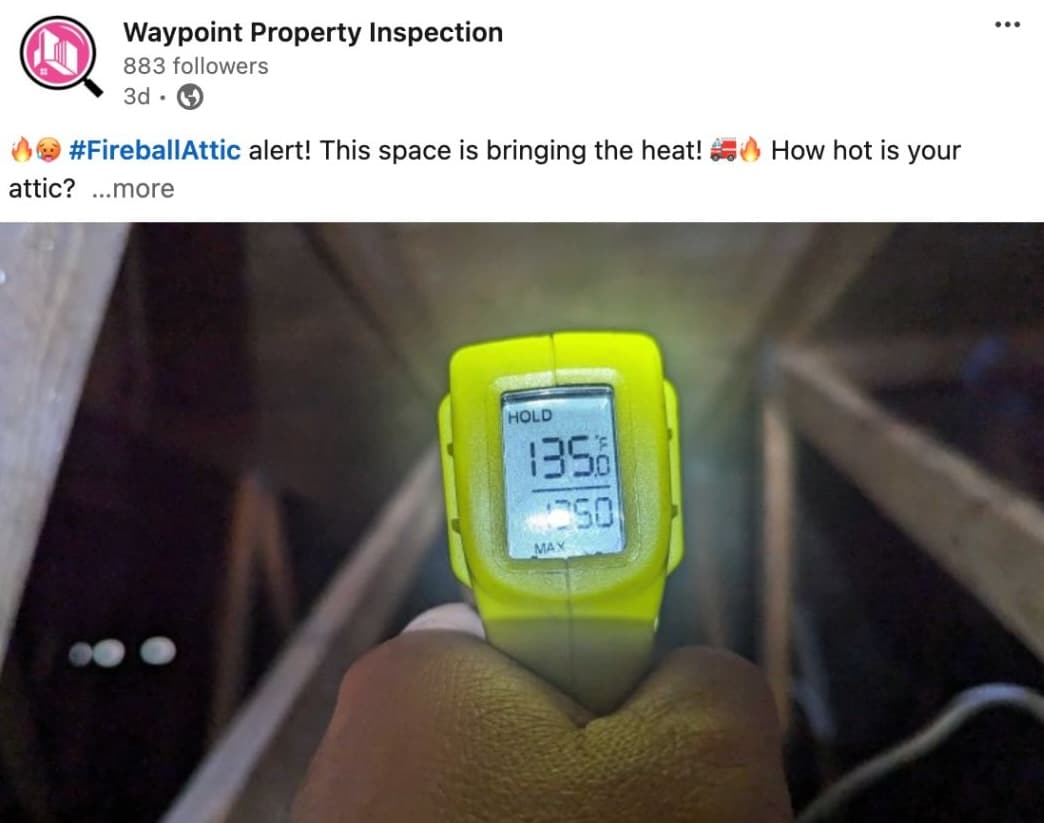 linkedin content with relevant, engaging text and an eye-catching supportive image to boost impressions