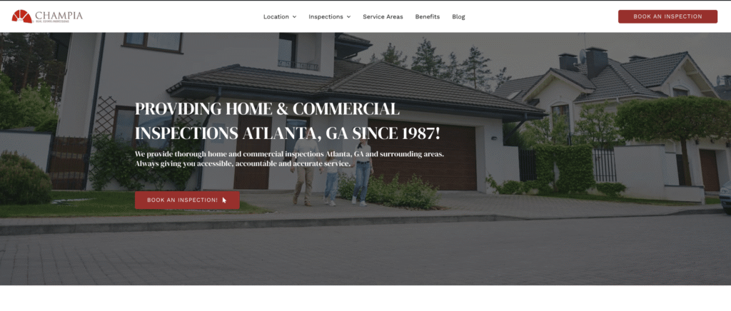Champia Real Estate Inspections – The Challenge