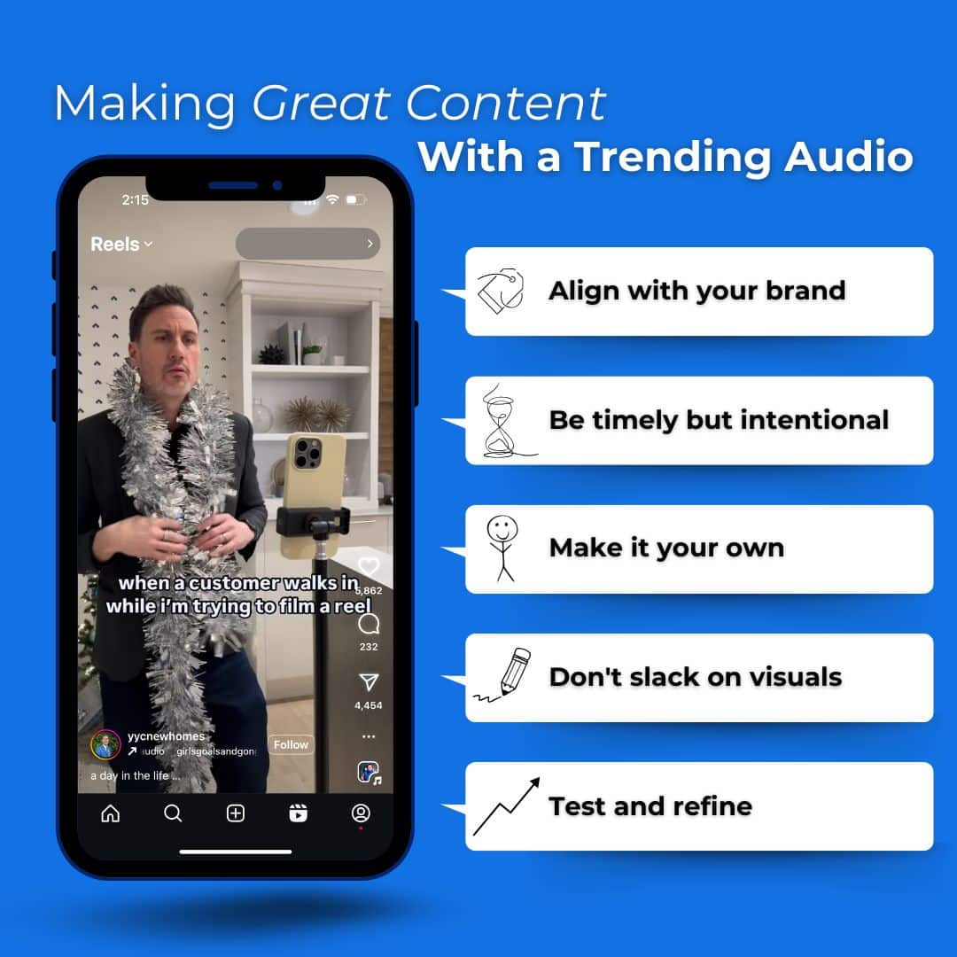 how to use trending audio on instagram