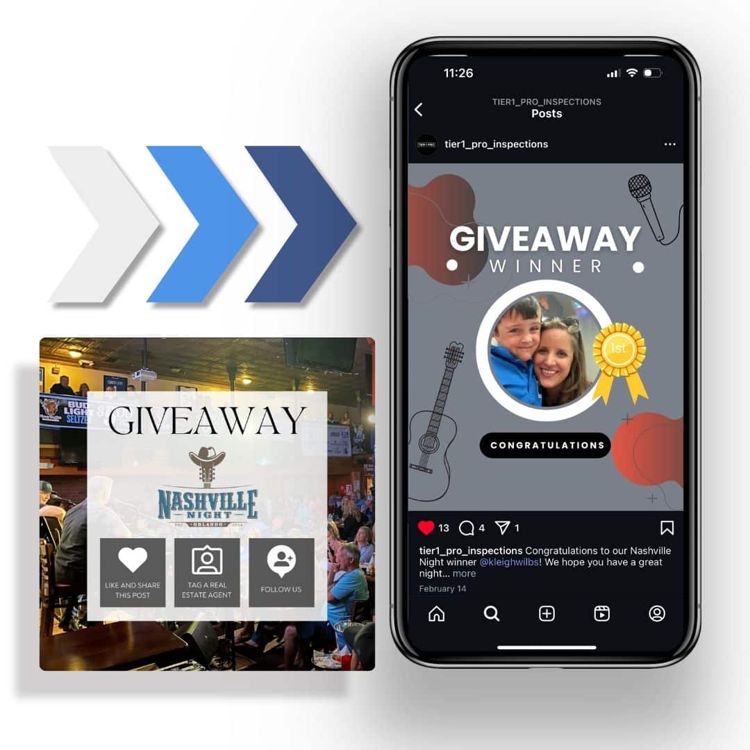 giveaway example